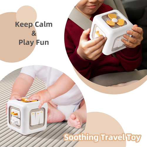 Montessori Fidget Toy Block - Cubo Didáctico 6 En ...
