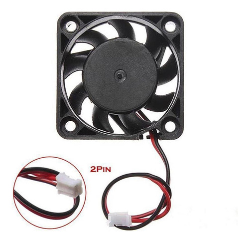 Ventilador 8pcs 12v 12v Brushless 2pin 40mm 4cm