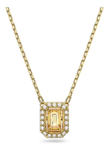 Swarovski Original Collar Millenia Cristal Amarillo Tono Oro