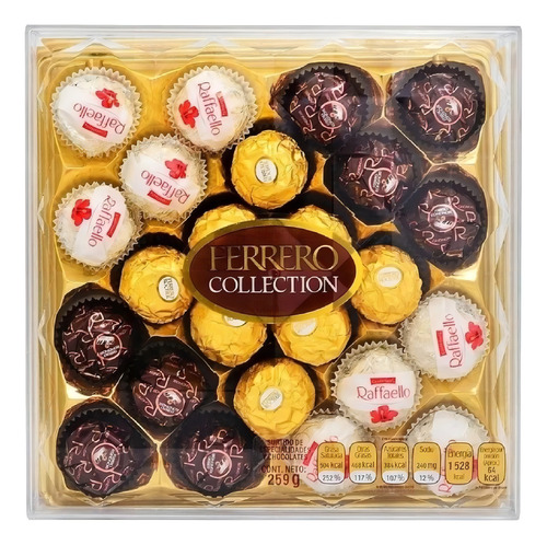 Ferrero Rocher Collection Chocolate Surtido 24pz 259g