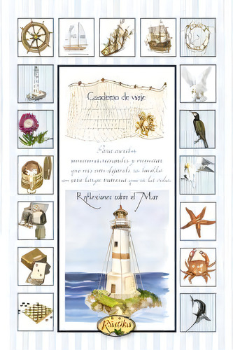 Cuaderno De Viaje - Mar, De Todolibro, Equipo. Editorial Rústica En Español