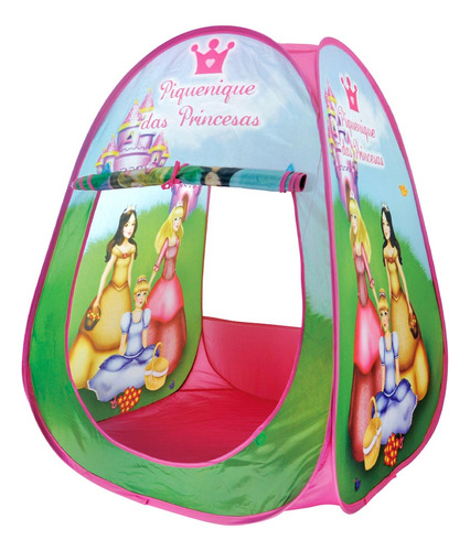 Barraca Infantil Piquenique Das Princesas C/ Sacola Dm Toys