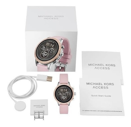 Smartwatch Michael Kors Runway Mkt5055 100% Genuino Rosa