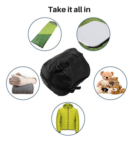 Bolsa De Compresión De Nylon, Saco De Dormir, Almacenamiento