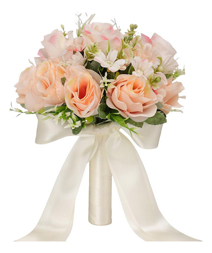Am De Novia Estilo Vintage Toss Bouquet Flores Artificiales