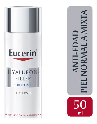 Eucerin Hyaluron Filler Crema De Dia Rellenadora Arrugas Pnm