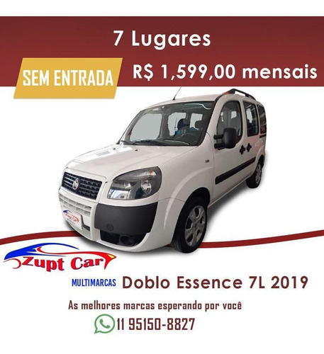 Fiat Doblo Essence 2019 7 L Sem Entrada Pronta Para Trabalho