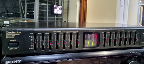Technics Ecualizador Sh-ge50 Grafico Espectro Led Technics (Usado)