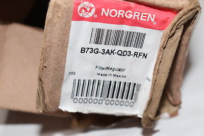 Norgren Excelon Combo Filter/regulator B73g-3ak-qd3-rfn Ttq