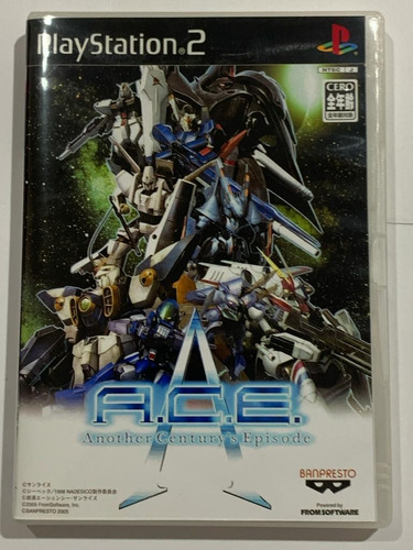 Another Century`s Episode: A.c.e Ps2 Capa E Poster Ps2