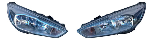 Par Farol Cromado Focus 16-19 F1eb13w029cd - F1eb13w030cd
