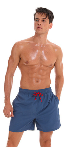 Ee Bañador Secado Rápido For Hombre Con Bolsillos R