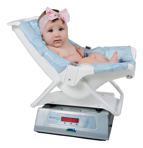 Imagem 1 de 10 de Balança Especial Eletrônica Bebê Mais Calmo 109e 15kg Welmy