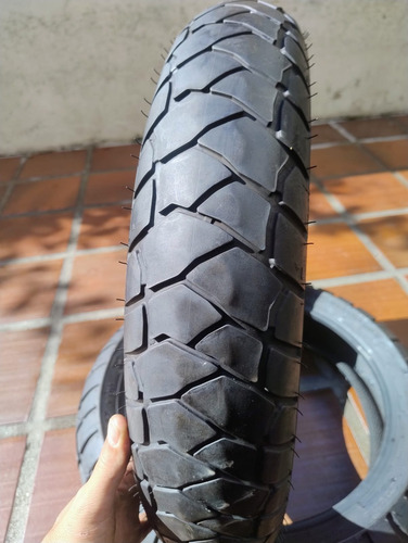 Pneu Moto 120/70-19 + 170/60-17 Michelin Anakee Adventure (Usado)