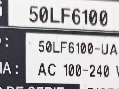 T-con LG 50lf6100 - E222034 - ( F25d) (Usado)