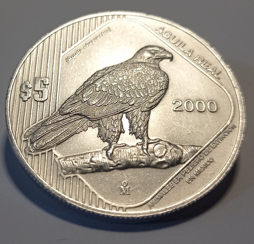 Onza De Plata Águila Real Animales En Peligro De Extinción (Usado)