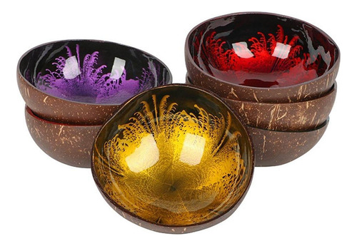 Cuenco Decorativo De Coco Para Llaves, Soporte De Violeta