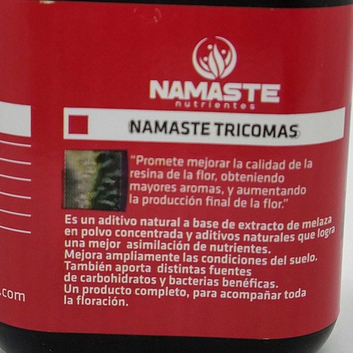 Imagen 8 de 10 de Trico + Namasté 250 G Fertilizante Flora Resina Melaza