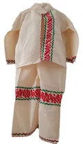 Comprar Traje De Indito Manta Bordada Tricolor Baile Regional T-6,7