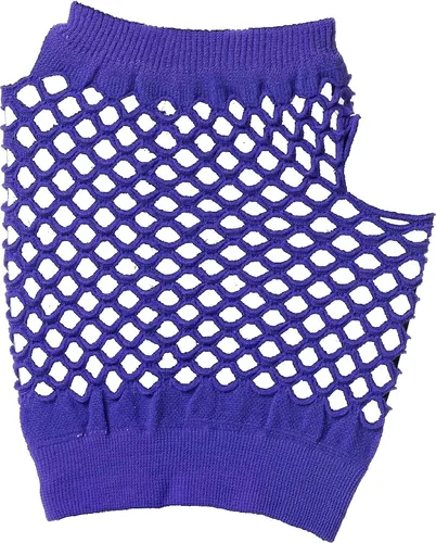 Forum Novelties Guantes De Malla Para Mujer Morado Talla Meses