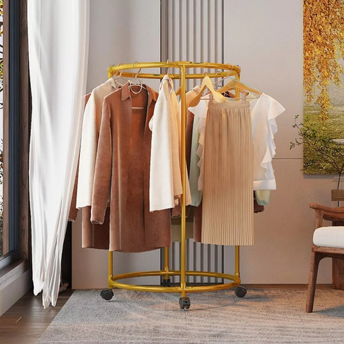 360°perchero De Piso Para Ropa Organizadorperchero Con Rueda