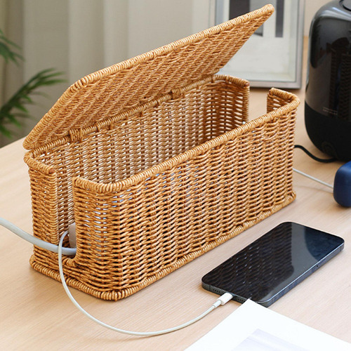 Caja De Gestión De Cables, Caja De 2 Ranuras Abiertas