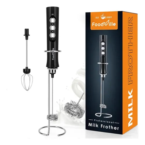 Espumador Milk Frother Foodville Usb Con Soporte