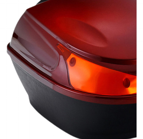 Estuche De Almacenamiento Para Motocicletas Rojo Oscuro