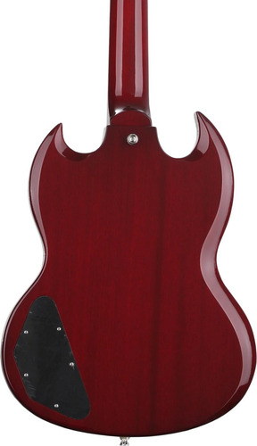 Contrabaixo Epiphone EB-3 SG Bass cor cereja burgundy para destros 4 cordas