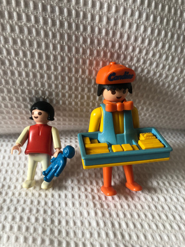 Playmobil Estrela Circo Baleiro Com Menina Anos 90 Amarelo (Usado)