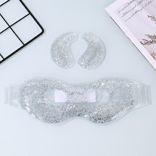 Mascarilla De Ojos De Doble Uso Con Compresas Frías Y Calien