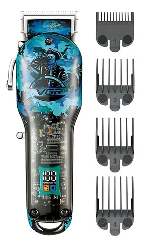 Maquina De Corte De Pelo Inalambrica Vgr V-685 Diseño Pirata