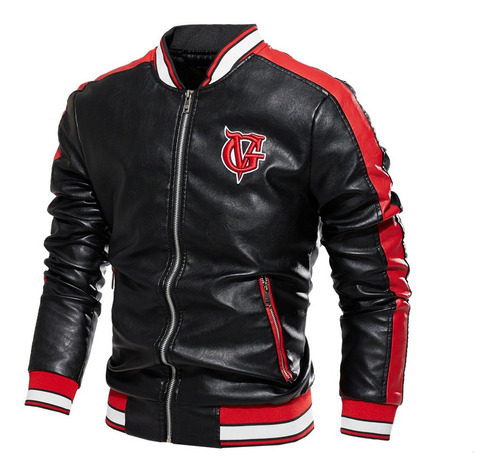 Chaqueta De Moto Para Hombre, Abrigo Grueso