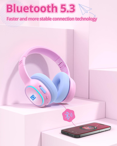 Auriculares Bluetooth Tronsmart Kh03 Para Niños Con Cancelac