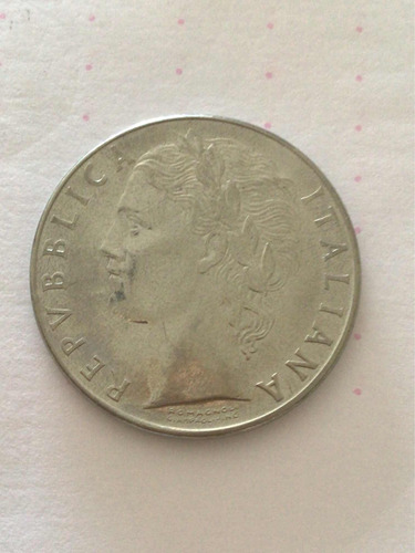 Moneda Italia 100 Liras 1976