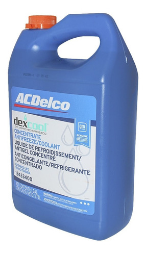 Anticongelante Naranja 4 L P/diluir ( Varios Autos ) Acdelco