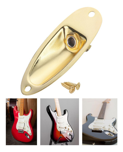 Guitarra Eléctrica Jack Guitar Guitar Jack Jack 6.35 Dorar