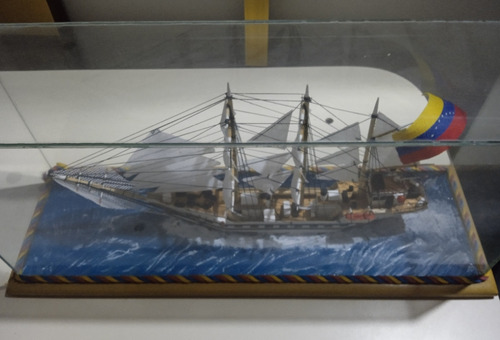 Modelismo Naval: Maqueta Del Buque Escuela Simón Bolivar