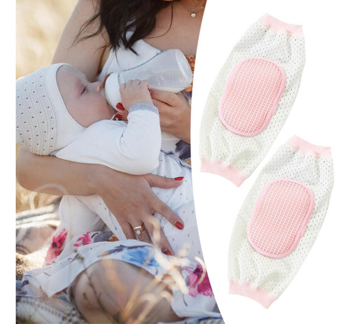 2 Piezas Mat De Brazo Para Bebés Mat De Lactancia Rosa