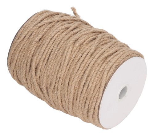 Cuerda De Yute De Tres Hilos, 4 Mm, 3, 100 M, Decoración Nat