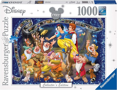 Rompecabezas Ravensburger Blancanieves 1937 1000 Piezas 