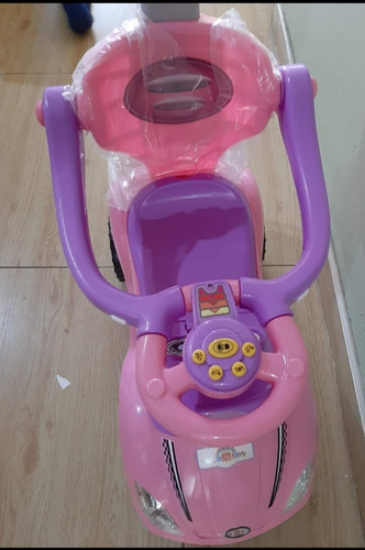 Carrito Coche De Bebe A Niña Combertible Musica