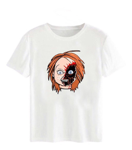 Playeras  Chucky Mitad  La Cara