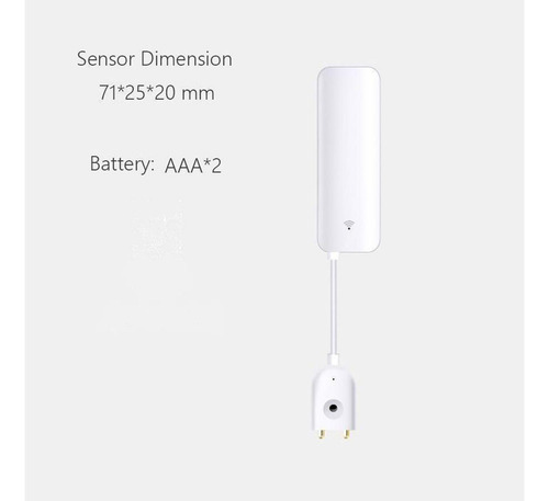 Wifi Sensor De Fuga De Agua De Fugas Aler Seguridad De