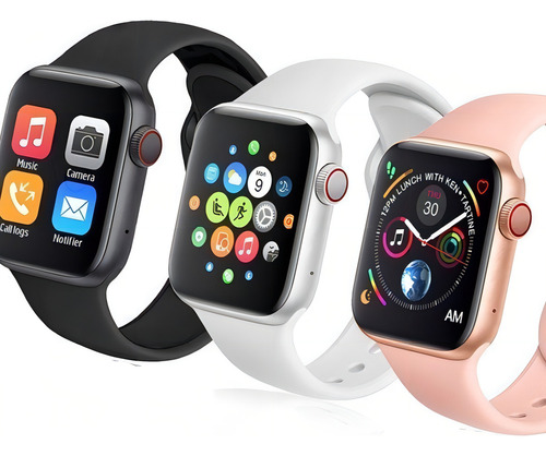 Reloj Inteligente Smartwatch T500 Bluetooth Android Ios Color De La Caja Negro