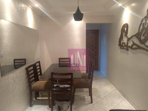 Apartamento Com 2 Dormitórios À Venda, 56 M² Por R$ 255.000 - Vila Valparaíso - Santo André/sp - Ap2138