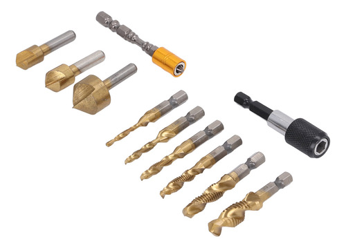 Herramientas Para Taladrar Chaflanes, 11 Piezas, Para Carpin