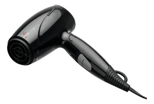 Imagen 2 de 3 de Secador de pelo GA.MA Italy Eolic Travel negro 110V/220V