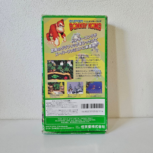 Donkey Kong Country - Juego Original Super Famicom Snes (Usado)