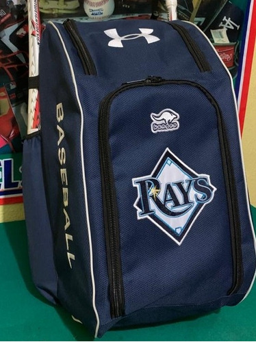 Maleta De Beisbol Tipo Backpack Tampa Rays